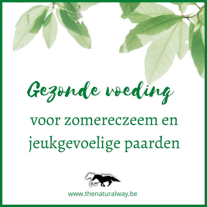 Voeding voor jeukgevoelige paarden