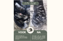 Charger l'image dans la galerie, CPL olie The Natural Way Laura Cleirens, 100 % natuurlijk en duurzaam product ter behandeling van alle CPL stadia Chronisch Progressief Lymfoedeem, huidplooien rimpels wondjes soepel lymfestelsel circulatie parasieten mijten, compleet verzorgingsproduct voor alle CPL stadia

