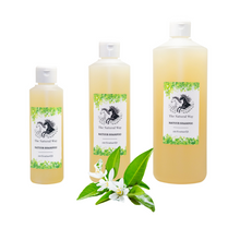 Afbeelding in Gallery-weergave laden, Natuur Shampoo The Natural Way Laura Cleirens, 100 % natuurlijke shampoo voor paarden met jeuk zomereczeem mok CPL, aloë vera en etherische olie, duurzaam en huidvriendelijk, alle huidtypes, gevoelige huid
