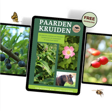 Laden Sie das Bild in den Galerie-Viewer, Paardenkruiden Plantengids - The Natural Way - Laura Cleirens - Planten, kruiden, bomen, heesters, struiken, bessen, vruchten - veilig en eetbaar voor paarden - Paddock Paradise
